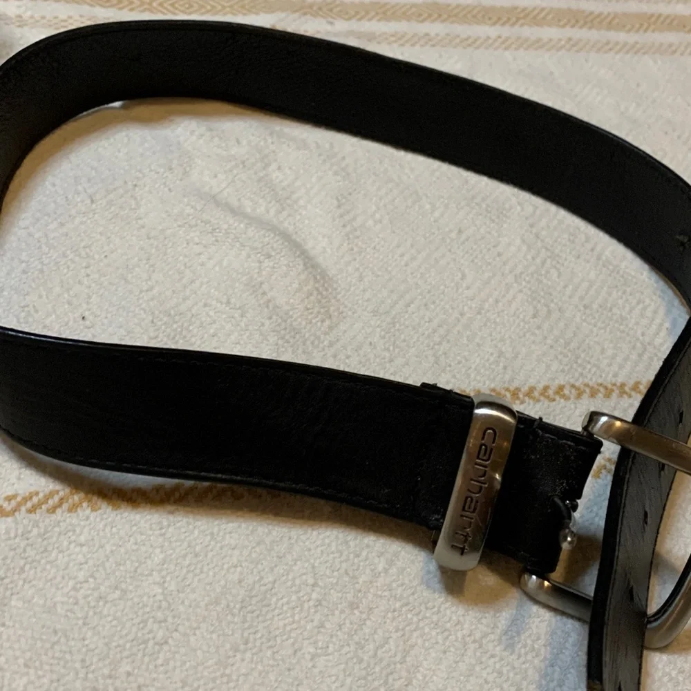 Carhartt Black Leather Belt